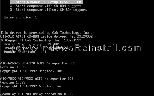 win98 boot disk